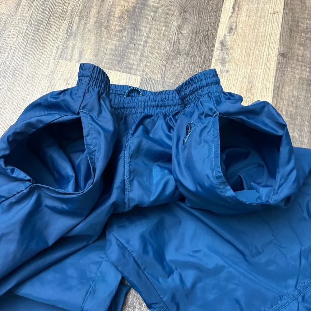 Men’s NIKE Vintage windbreaker pants with drawstring Size XL nylon - Picture 6 of 13